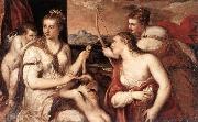 Venus Blindfolding Cupid EASF TIZIANO Vecellio